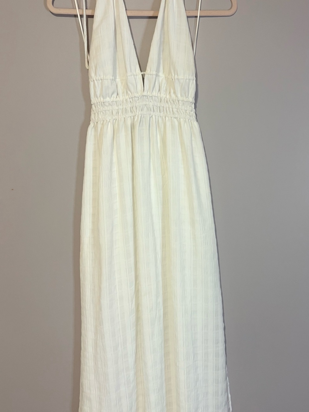 Stunning V-Neck Open Back Maxi Dress